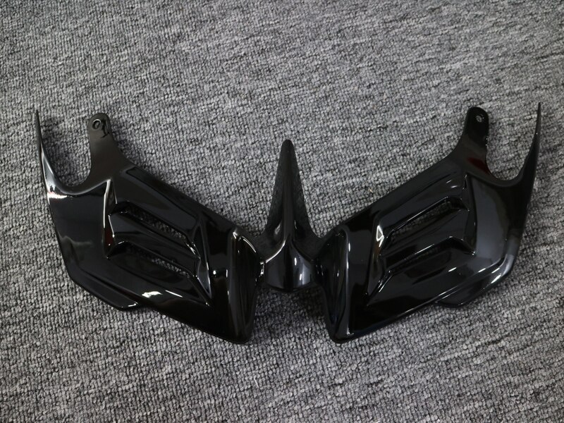 Pour Yamaha YZF R300 R250 moto aérodynamiques ailes pare-brise carénage aile: Black
