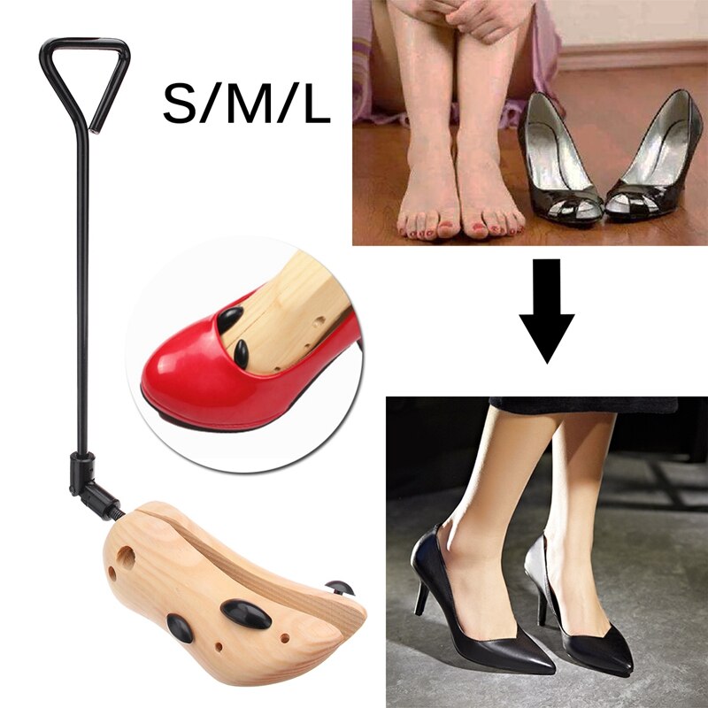 ABDB-1 pièce réglable chaussure civière élargi Code bois Support dispositif botte de chaussures en cuir talons hauts femme Expansion