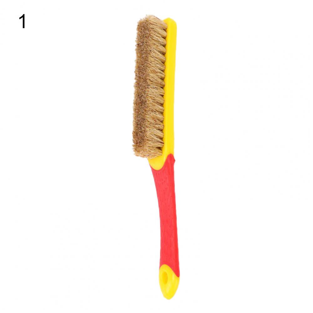 Bristle Brush Deep Cleaning Good Toughness Polishing Comfort Grip Stiff Bristle Scrub Cleaning Brush for Collection: 1