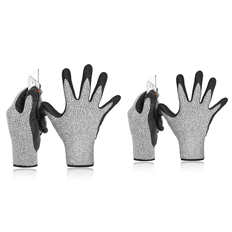Cut Resistant Gloves Steel Wire Mesh Gloves Level 5 Cut Protection Safety Work Gloves For Kitchen Food Processing Glass Carrying Wood Carving I.298602003 - View #7