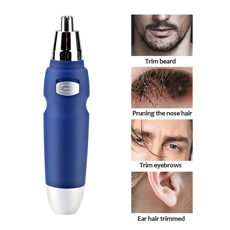 Tondeuse électrique pour le nez et les oreilles pour hommes, rasoir de sécurité pour soins du visage, épilation et nettoyage de la barbe