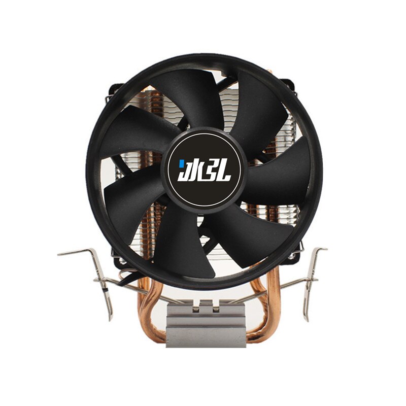 BINGHONG Intel Amd CPU Cooler Radiator RGB Cpu Cooler fan Cooling 8cm 2 Heatpipe For 775 1366 1151 1155 Am2 Fm2