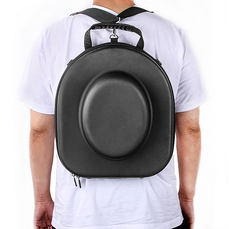 1Pc Hat Case Carrying Bag EVA Durable Cowboy Hat Storage Box Hat Holder Travel Bag Felt Hat Box For Hat Closet Baseball Hat
