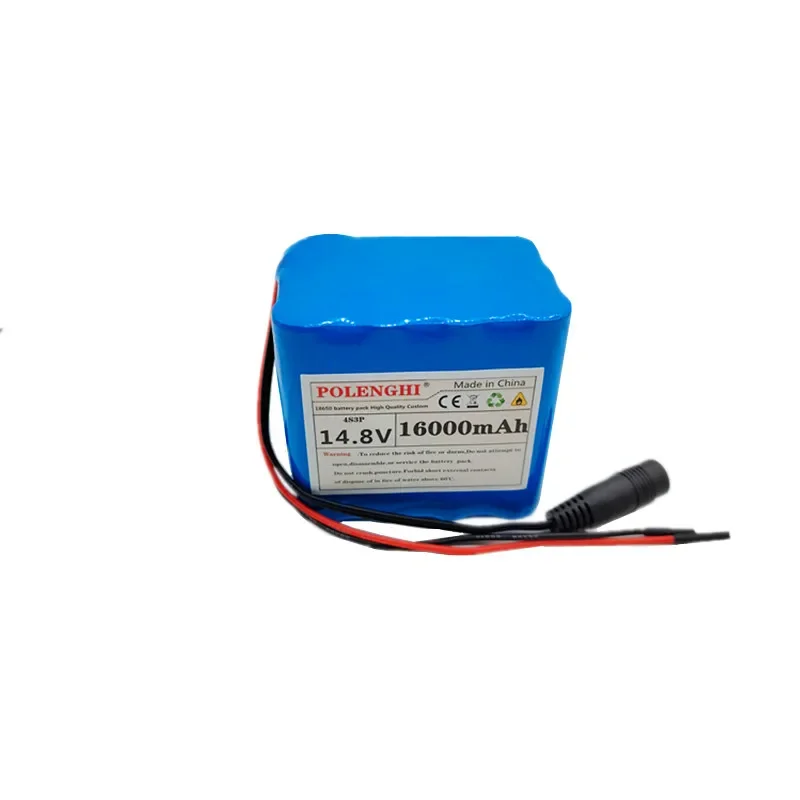 4S3P 14,8 V 16000 mAh 18650 Li-Ionen-Akku 16,8 V 1 A Ladegerät