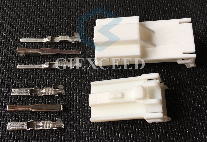 2 Sets 3 Pin 7122-8335 Vrouwelijke Mannelijke Kabelboom Connector Automotive Lamp Socket Voor Auto