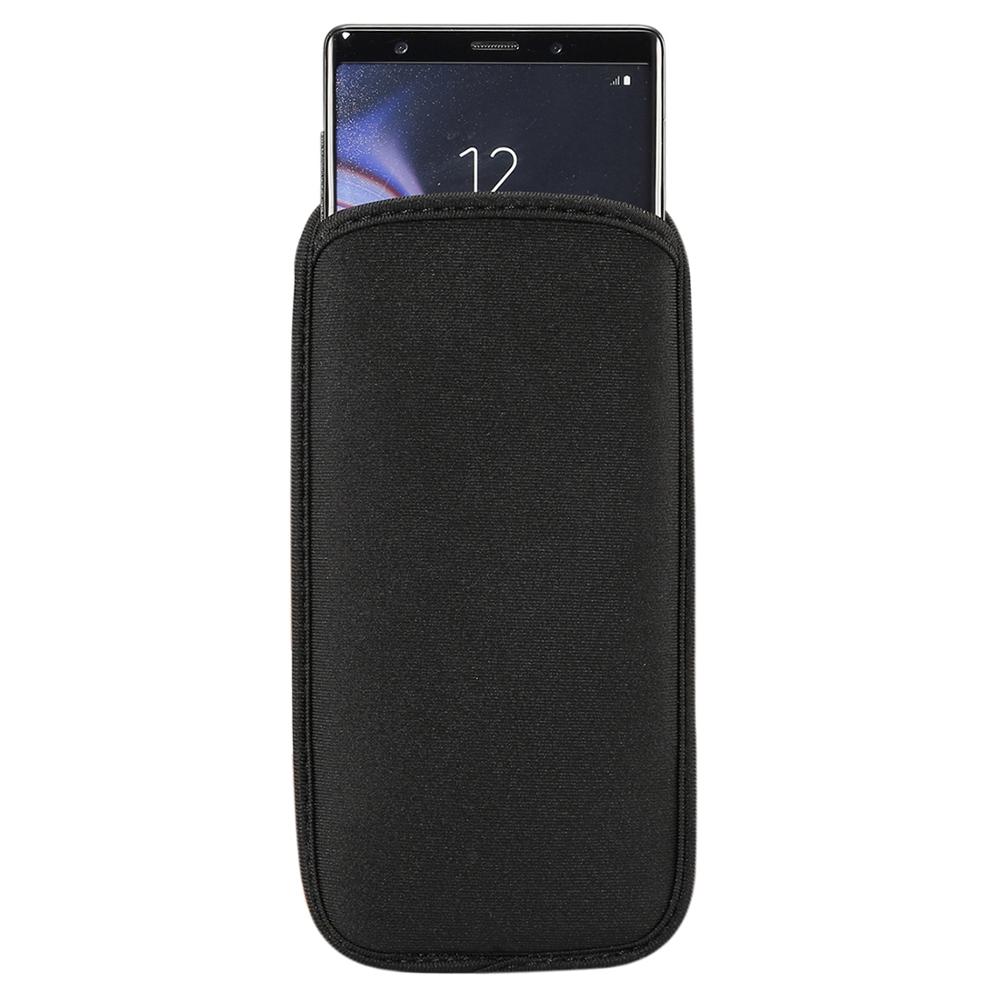 Universal Neopren Handy Tasche für Galaxy Note9 Note8 A8 Sterne und andere 6,4 zoll Handy Vertikale Beutel 18x9 cm