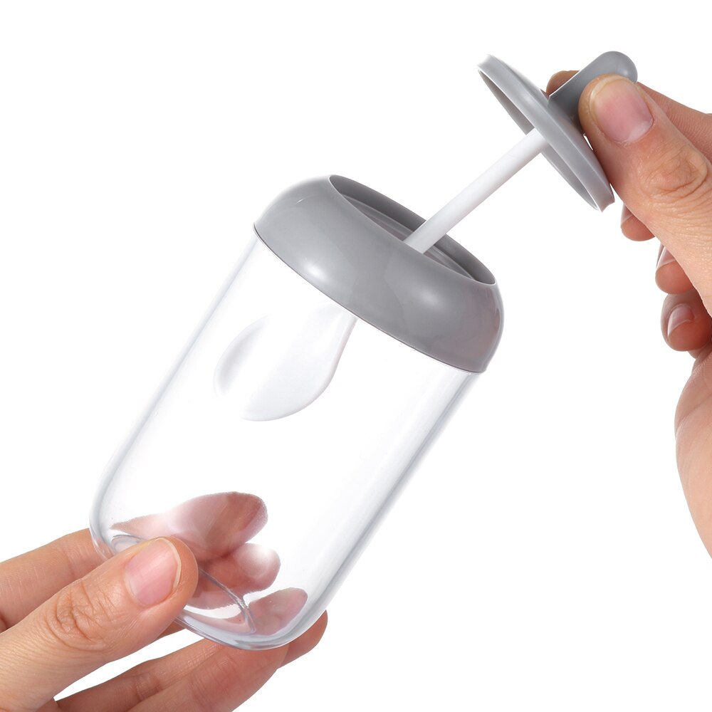 Kitchen Plastic Condiment Bottles Spice Jar With Spoon Kitchen Seasoning Salt Oil Coffee Beans Container Home Paprika Storage Bo