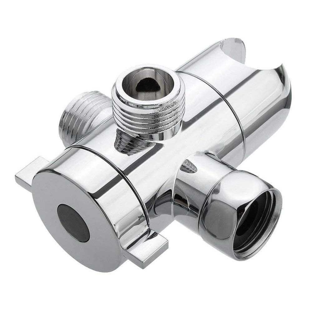 1/2 tommers hoved bruseafleder montering bruser bidet arm filter fix beslag t adapter t-stik bruser til badeværelsesartikler