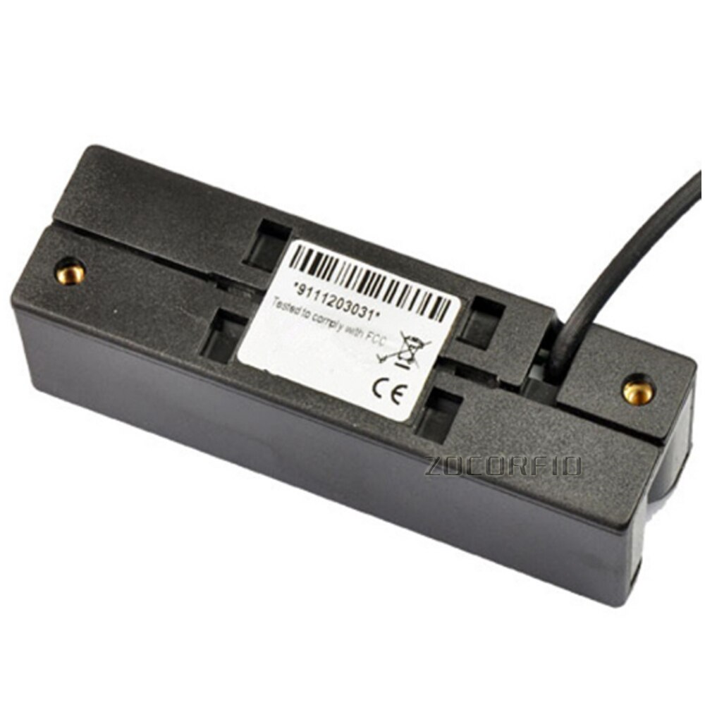 Universal Magnetic Card Reader MS90 Stripe USB 3 Tracks Strip For Swipe Bar Code Reader