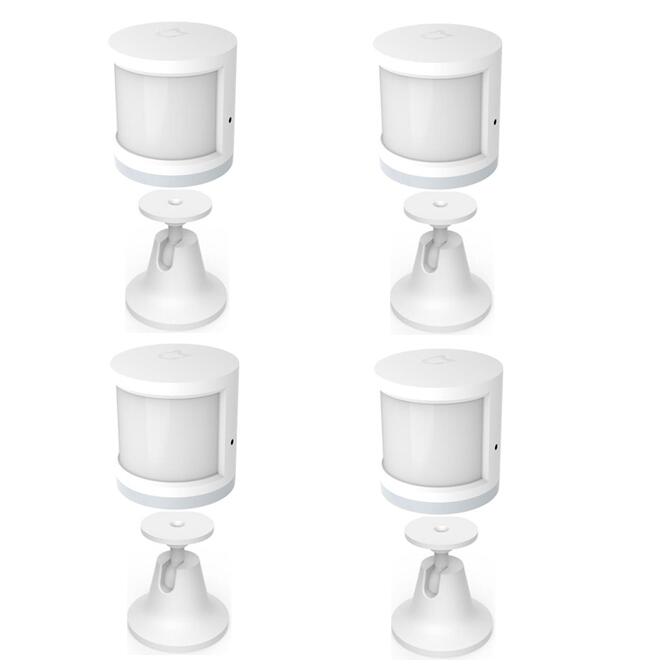 Xiaomi Human Body Sensor Magnetic Smart Home motion sensor Super Practical Device Accessories Smart Intelligent Device: 4 sensor with holder