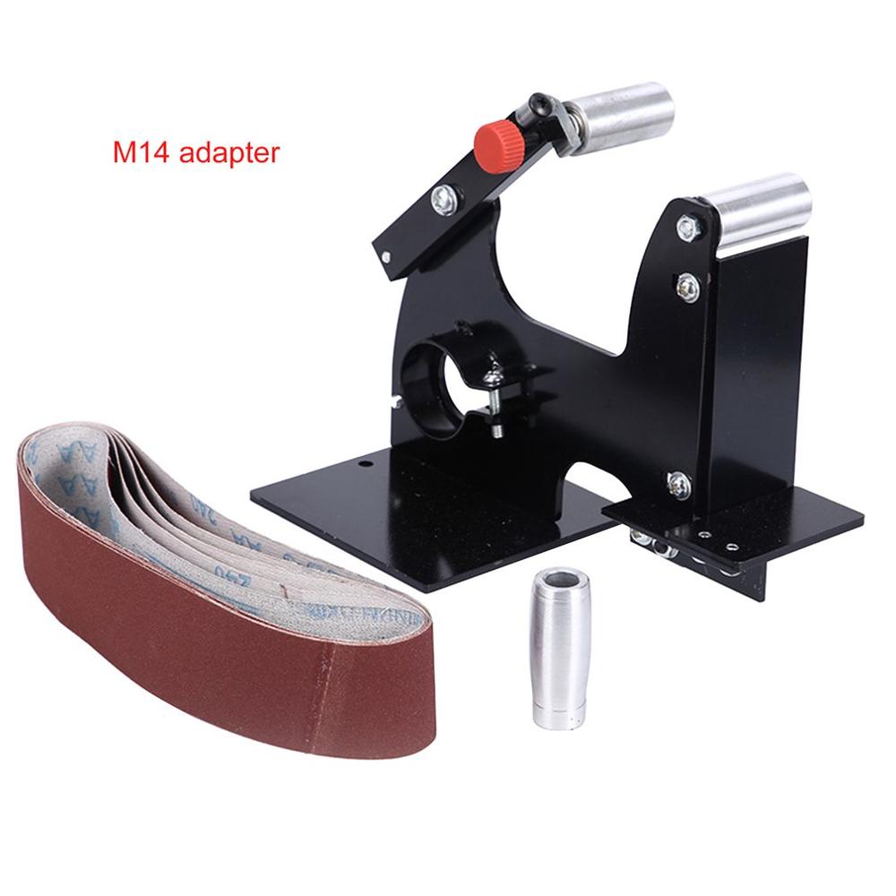 50mm Angle Grinder Belt Sander Attachment Metal Wood Sanding Belt Adapter for Sanding Machine Grinding Polishing Machine