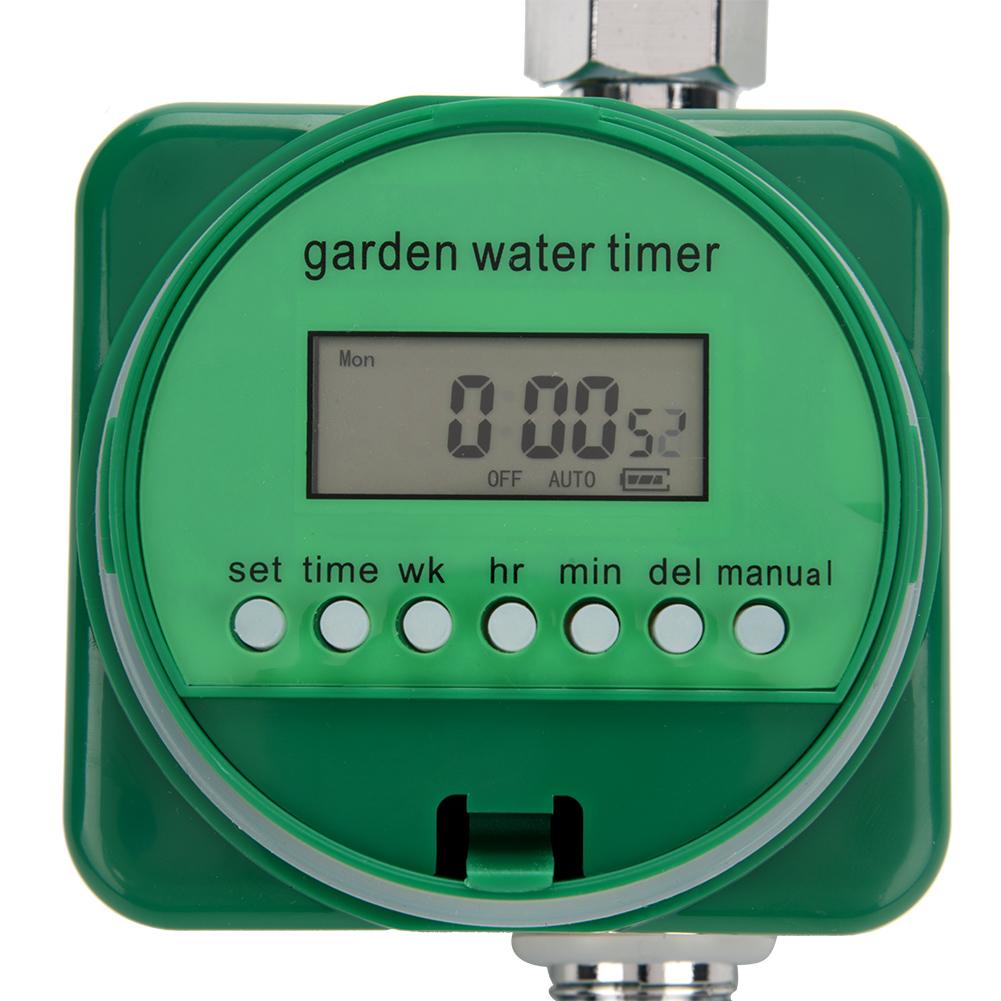 Automatic Garden Watering Timer Electronic Garden Irrigation Controller Rain Sensor LCD Display Garden Timer