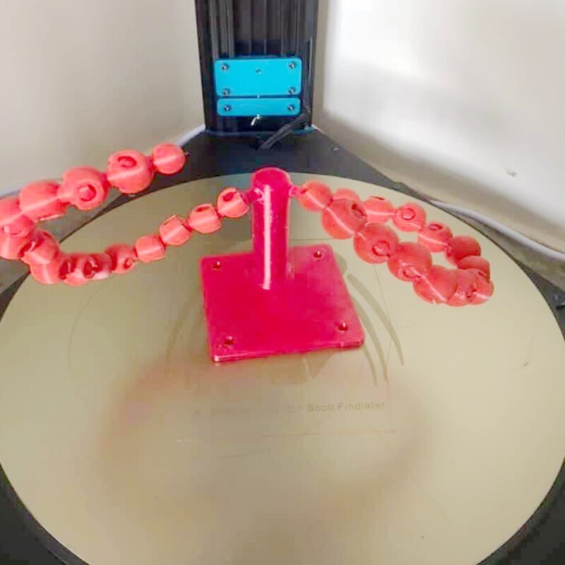 ENERGETISCHE Neue Upgrade 3D Drucker Große Runde Erhitzt Bett, dia 300/350/360/370/380/400mm Flex Frühling Stahl PEI Bauen Flexplatte