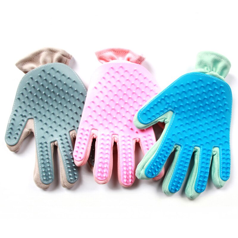 Cozy Pet Dog Cat Hair Removal Mits Deshedding Dog Grooming Bath Glove Puppy Brush Animal Comb Accessories Pets Cleaning Supplies