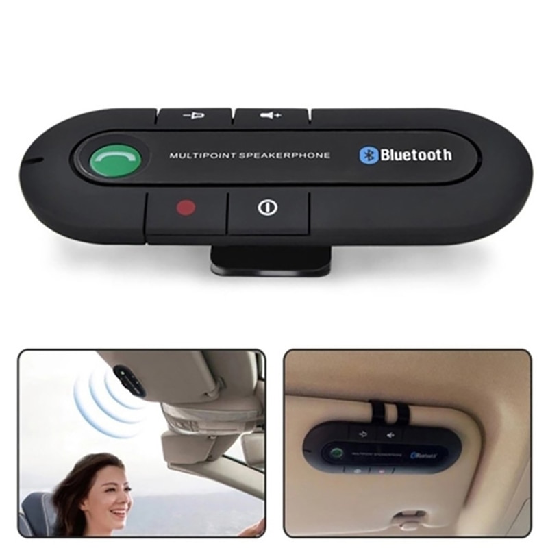 Auto Handsfree Bluetooth Adapter Voor Auto Kit Auto Stereo Handsfree Bluetooth Hand Gratis Mobiele Voertuig Bluetooth Ontvanger