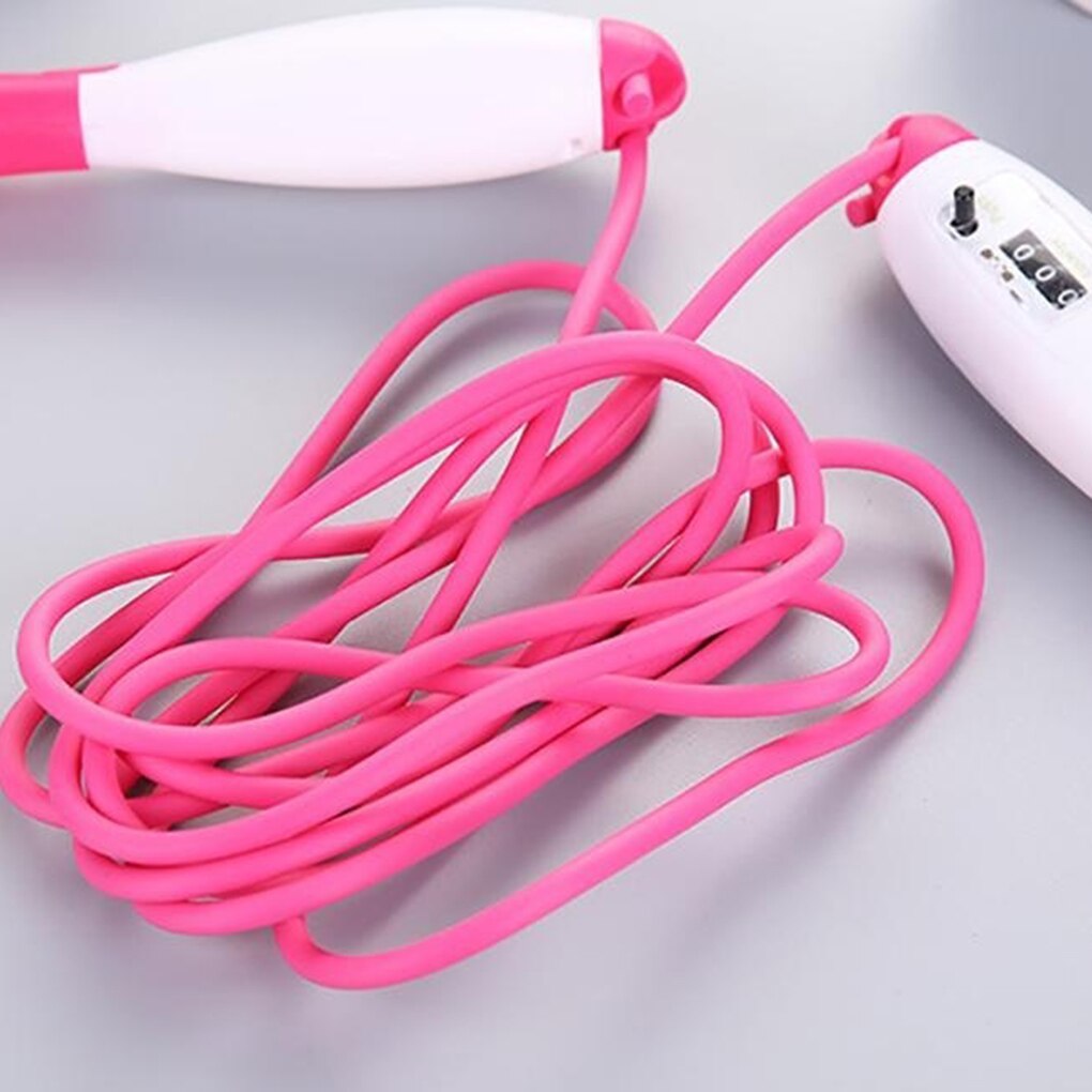 Adjustable Fast Speed Jump Ropes With Counter Sports Fitness Counting Jump Skip Rope Skipping Wire Calories