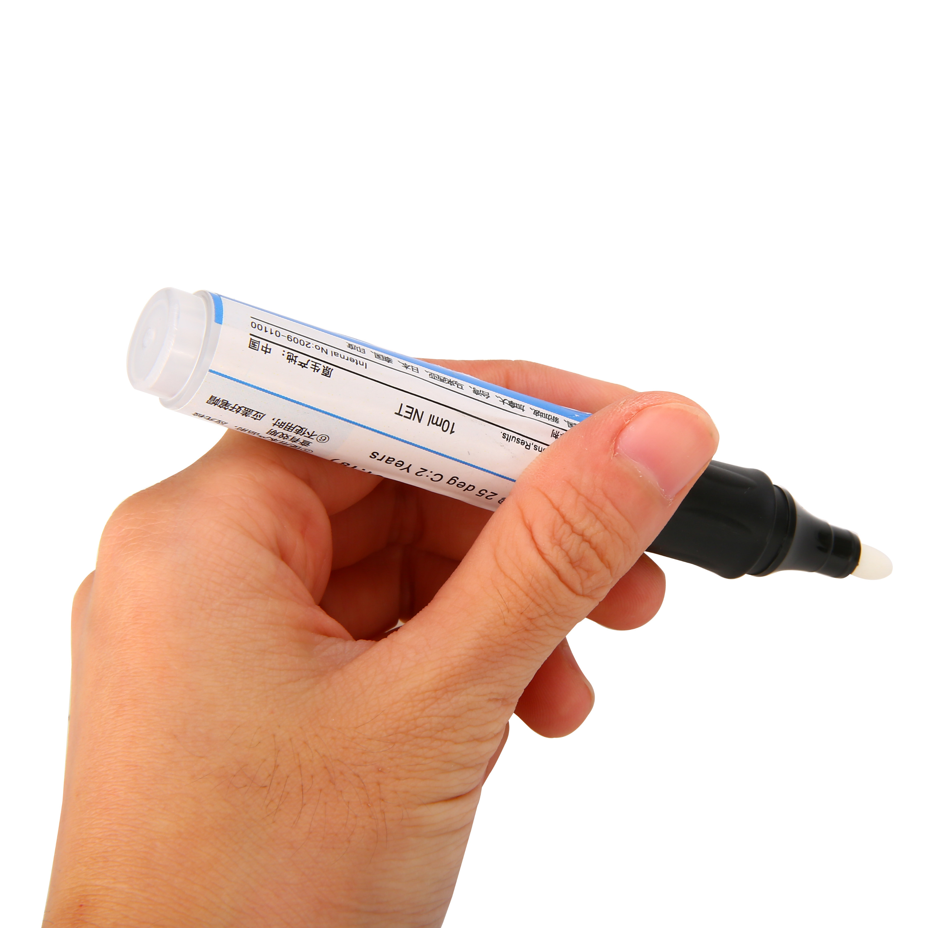 1X 10ml Soldering Flux Pen Low-Solid Non-Clean Surface Mount Solar Panel White Head Rosin Flux Pen