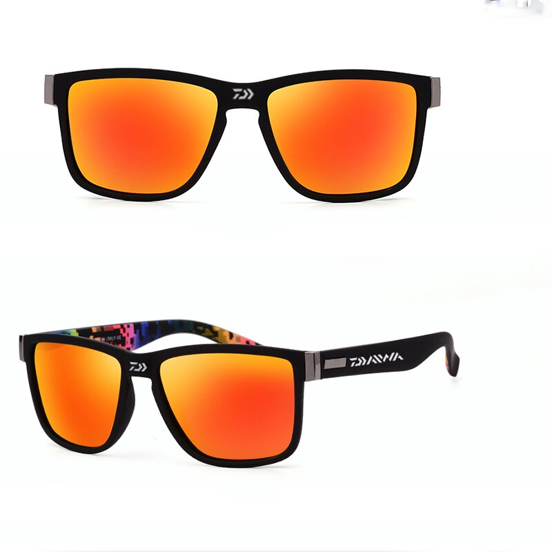 2022 Fishing Glasses Outdoor Men&#39;s Fishing Sunglasses Mountaineering Frame Colorful Polarized Glasses Driving Goggles