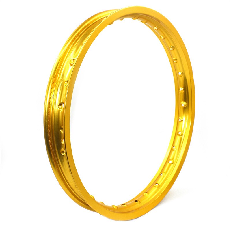 14 tuuman etu motocross 32 -puolaiset reiät pyörännapa ympyrän rengas 1.40 x 14 "metalliseos likapyörä pit -pyörälle ktm crf kayo bse apollo vanteet: Kulta-