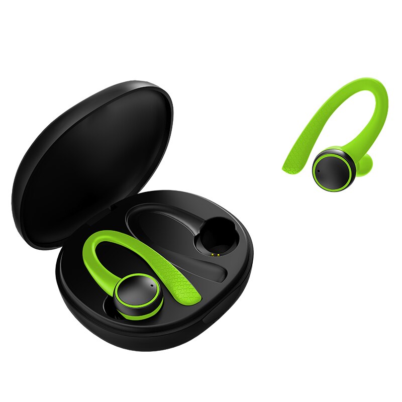 Tws Bluetooth 5.0 Oortelefoon Hifi Stereo Sport Waterdichte Draadloze Hoofdtelefoon Oorhaak Headset Oordopjes Met Microfoon Voor Xiaomi