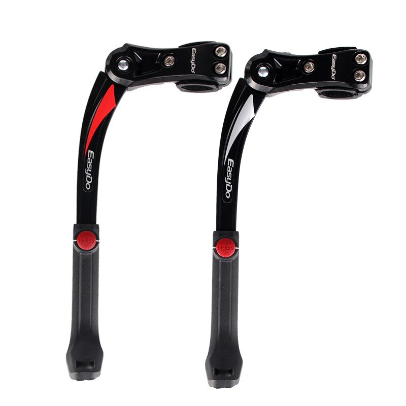 Adjustable Bicycle Kickstand Mountain Bike MTB Aluminum Side Rear Kick Stand Fit for 24 "-29" Mountain Bike Cycling Parts