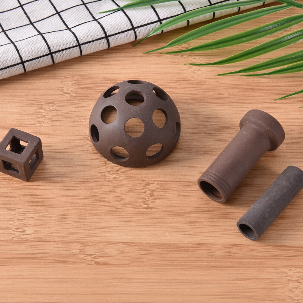 Aquarium Fish Tank Miaed Shaped Home Shrimp Spawn Nest Shelter Breeding Cave Escape House Plant Moss Live Tank Decoration