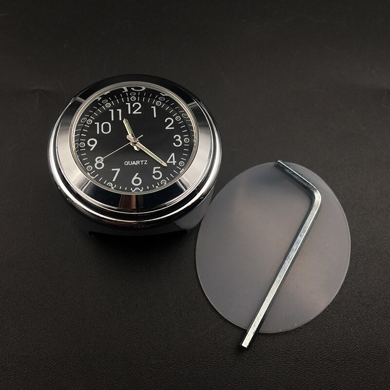Montre-bracelet pour Moto Honda Yamaha, étanche, 7/8 pouces, guidon, thermomètre, horloge, universel: 1