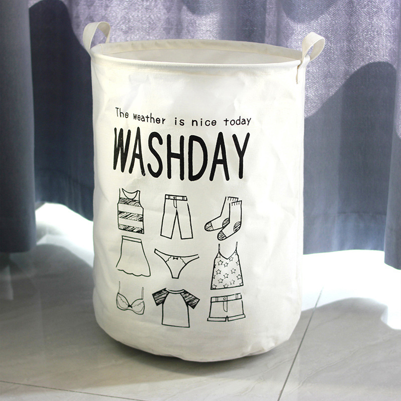 Badezimmer Schmutziger Wäschekorb, zusammenklappbar, Wäschekorb, Tasche, Zuhause, Aufbewahrungstasche, Organizer, Wäschekörbe aus Baumwolle: Licht Gelb