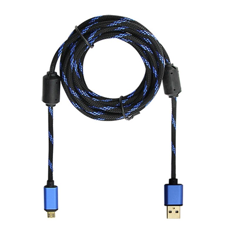 Micro USB Cable for PS4 Xbox One Controller Cellphone Charger Charging Cable N0PB