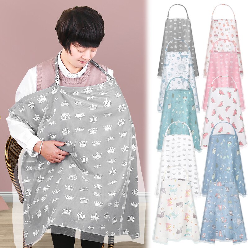 Verpleging Cover Voor Borstvoeding Zachte Multi Gebruik Voor Baby-autozitje Luifel Sjaal Deken Kinderwagen Cover