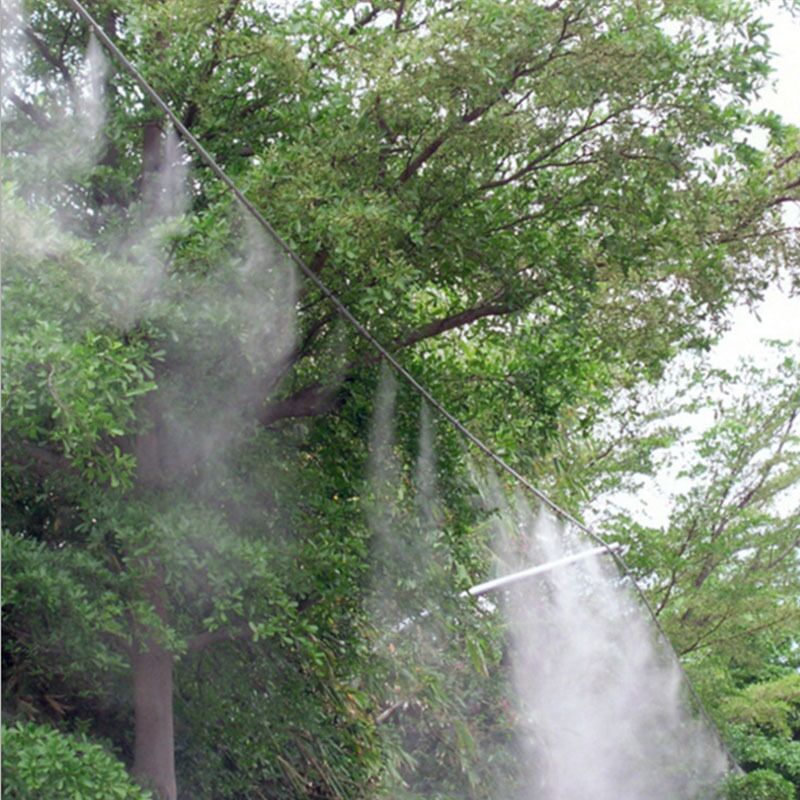 6m ~ 15m udendørs tåge kølesystem kit drivhus have gårdhave vanding vandingssystem jardin mikro vandingssæt