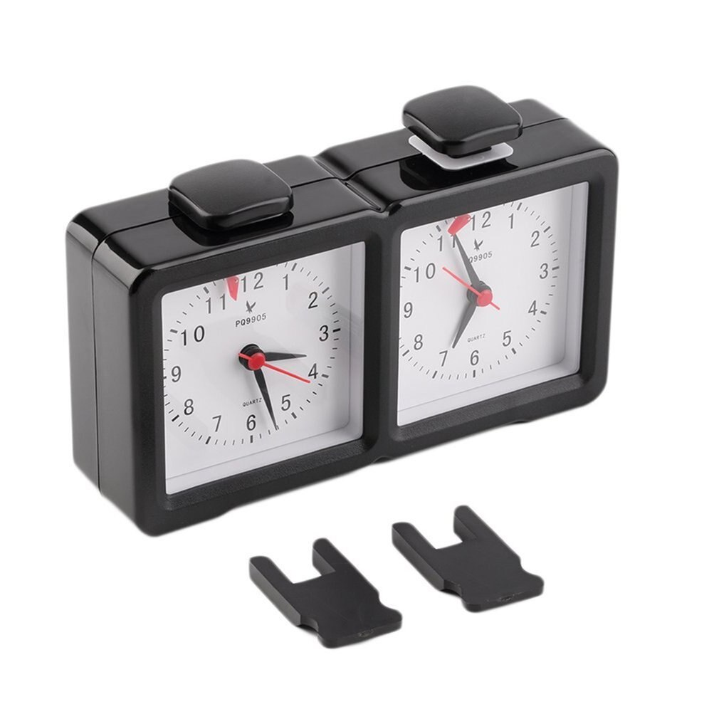 Reloj de ajedrez Digital, compacto, , contador de tiempo hacia arriba y abajo, juego de mesa electrónico, torneo de competición