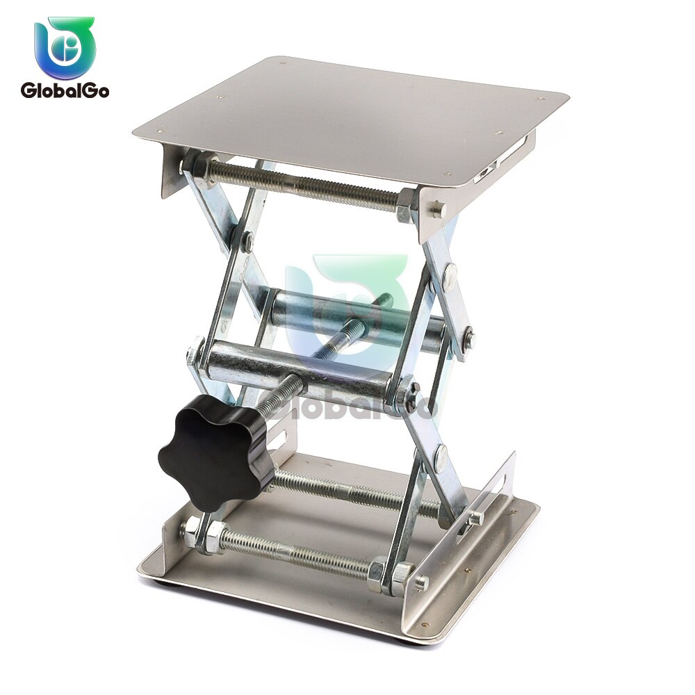 Houtbewerkingsmachines Graveren Laboratorium Lifting Tafel Handmatig Tillen Platform Houtbewerking Gereedschap Rvs Heftafel