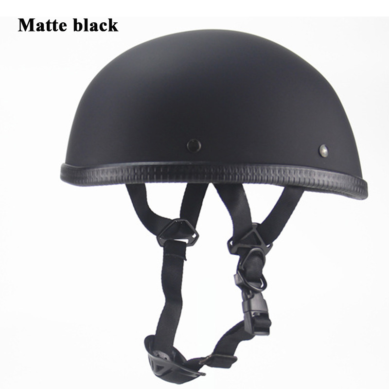 1X Motorcycle Helmet Open Face Helmet Half Helmet Retro Moto Casco Capacete Dot Approved Half Face Safety Helmet DOT: Beige / L
