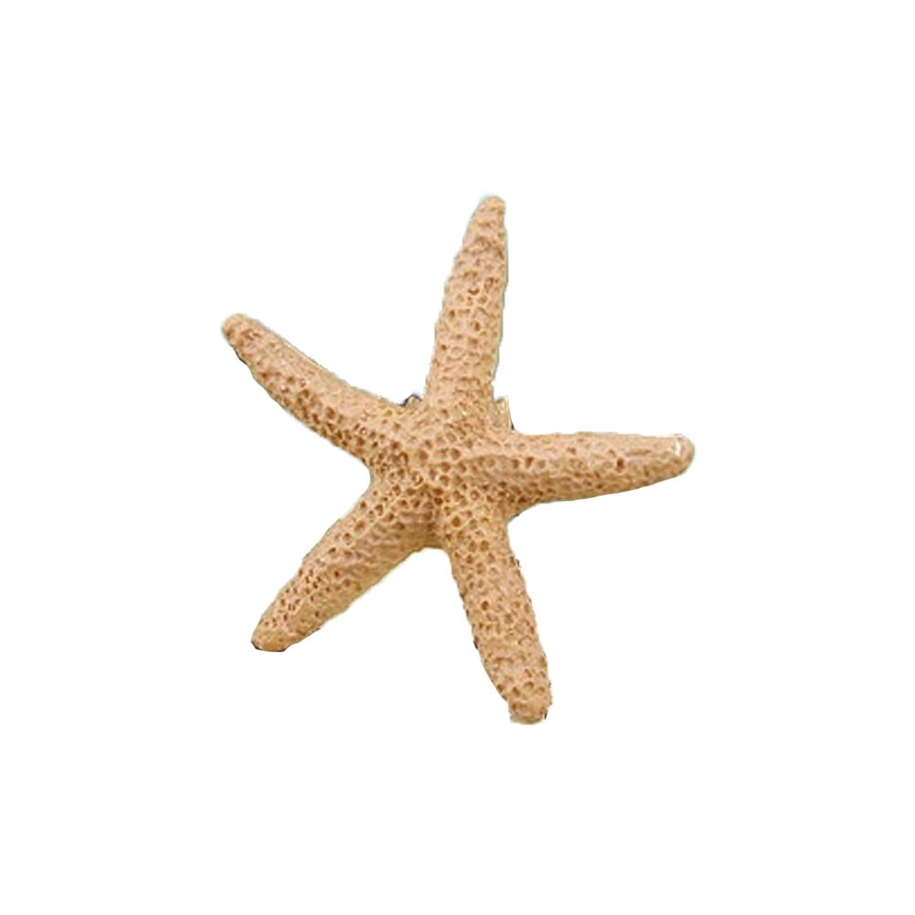 5cm Artificial Starfish Underwater Resin Aquarium Fish Tank Decoration Artificial Fish Pet Ornaments Viewing Decorations