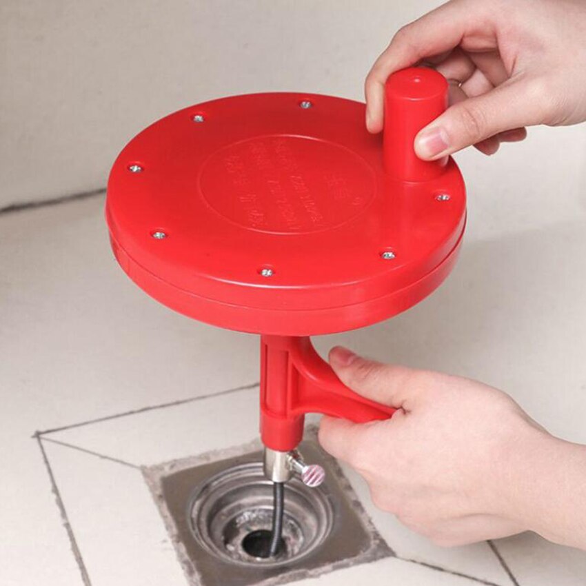 7M Cuisine Drain D&#39;égout Nettoyeurs Câble Évier Outils De Nettoyage, Baignoire Vidange Nettoyant Wc Drague Nettoyer Le Pipeline Sabot