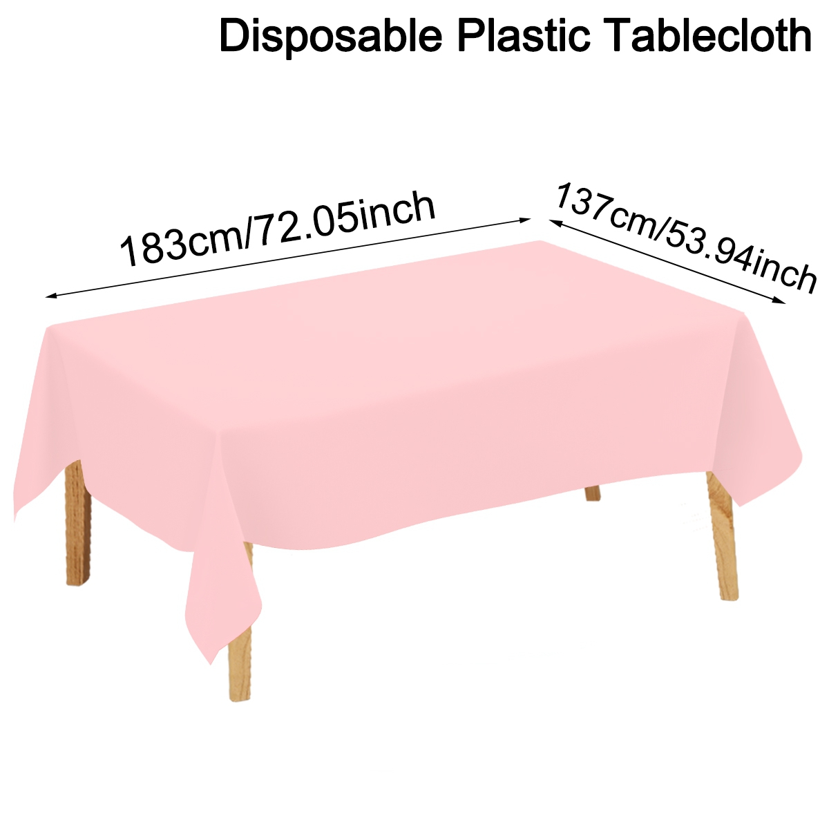 Tovaglia usa e getta in tinta unita, festa di compleanno, matrimonio, Natale, tovaglie rettangolari per la cucina di casa: Oliva / 680 ml