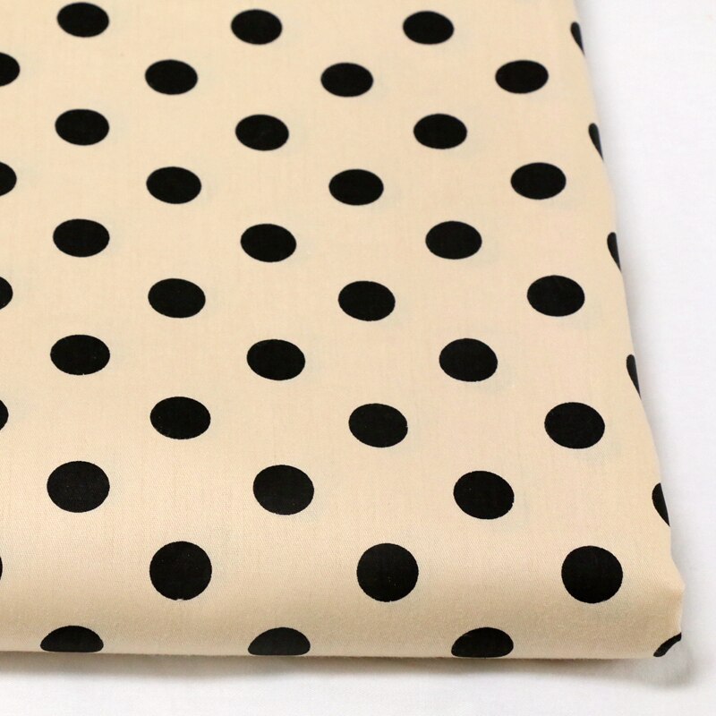100% coton sergé tissu simple gros points marron petits carreaux tissus pour bricolage berceau literie coussins vêtements quilting travail manuel décor