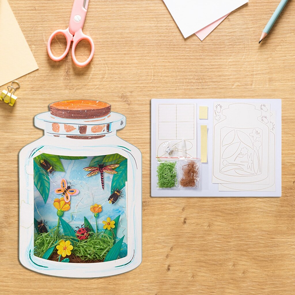 DIY Paper Painting Craft Kits Craft Art Painting Supplies for Home School