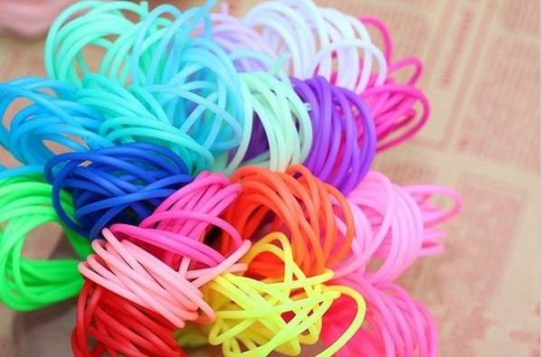 50m/roll Hollow Rubber Tubing Cord for cover wire varies colors jewellery necklace bracelet making 14 colors 2mm