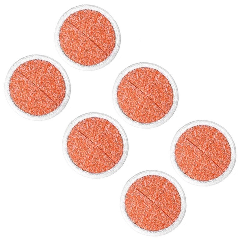 Cleaning Replacement Cloth Steam Mop Cloth Cover Replacement Mop Pads for Bissell Spinwave 2124, 2039A, 2037: Orange