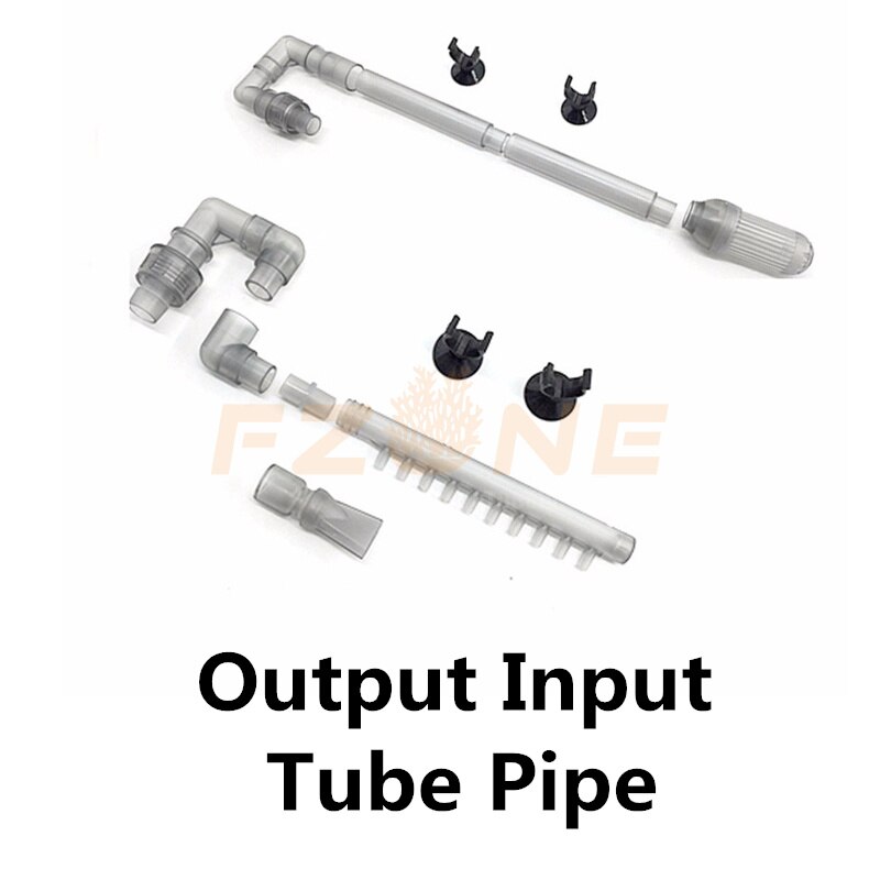 Filtro para acuario Sunsun, Ultra silencioso, filtro cilíndrico externo para acuario, cubo Pre filtro, cubo para peces y plantas: Outlet Pipes