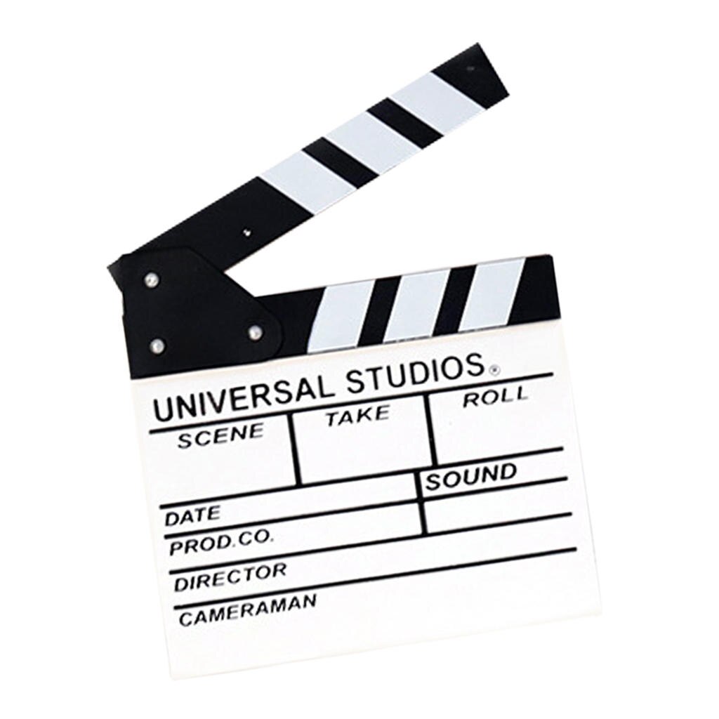 Clapper Clapboard Clap Board Film Movie Action Scene Slate