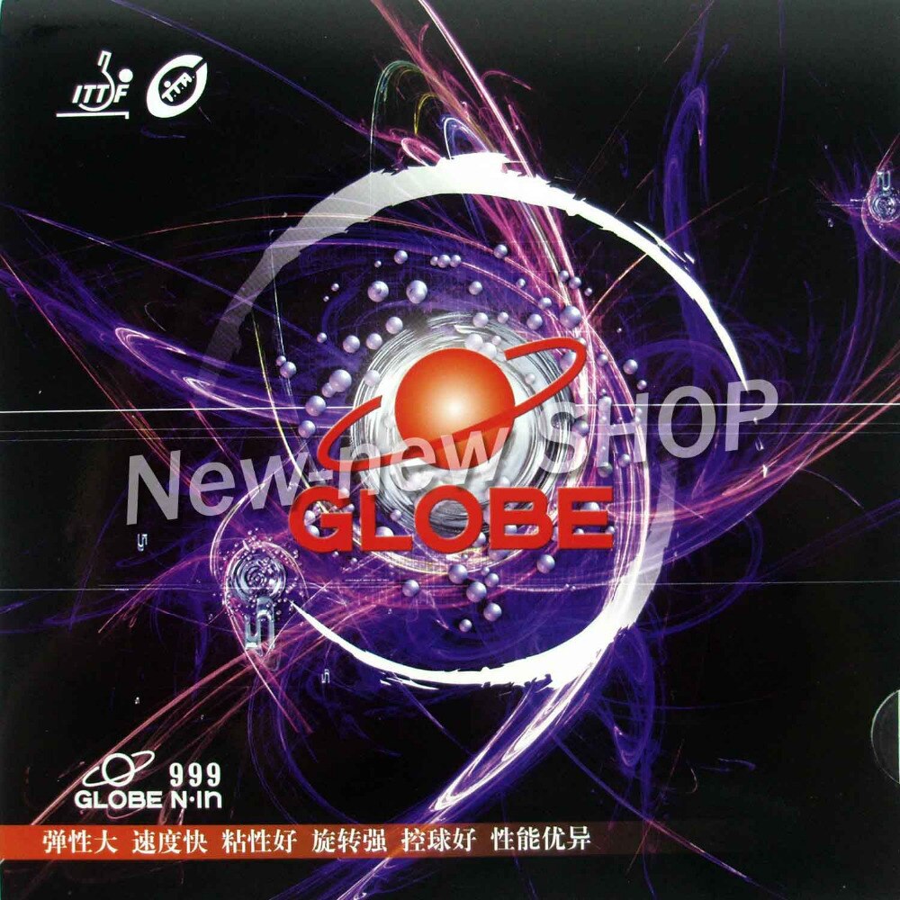 Globe 999 Pips-GOMA para tenis de mesa (PingPong) (sin esponja)