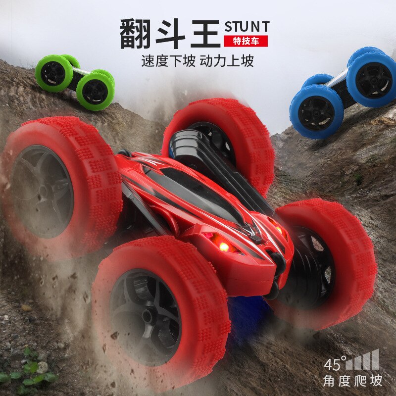 Remote Control Stunt Car - 360° Spinning Double-Sided - Electric Toy Car for Kids & Youth