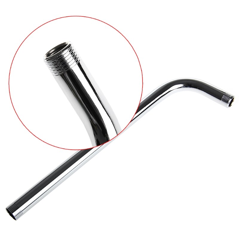 Alcachofa de ducha para pared, tubo de extensión de brazo largo de acero inoxidable para baño y hogar, 35Ed, 60CM