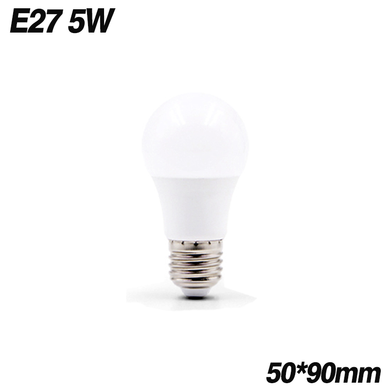 Ampoule LED haute puissance E27 E14 lampe 3W 5W 7W 9W 12W 15W 18W AC220 240V blanc froid blanc haute luminosité Lampada lumière LED: WHITE / changeant