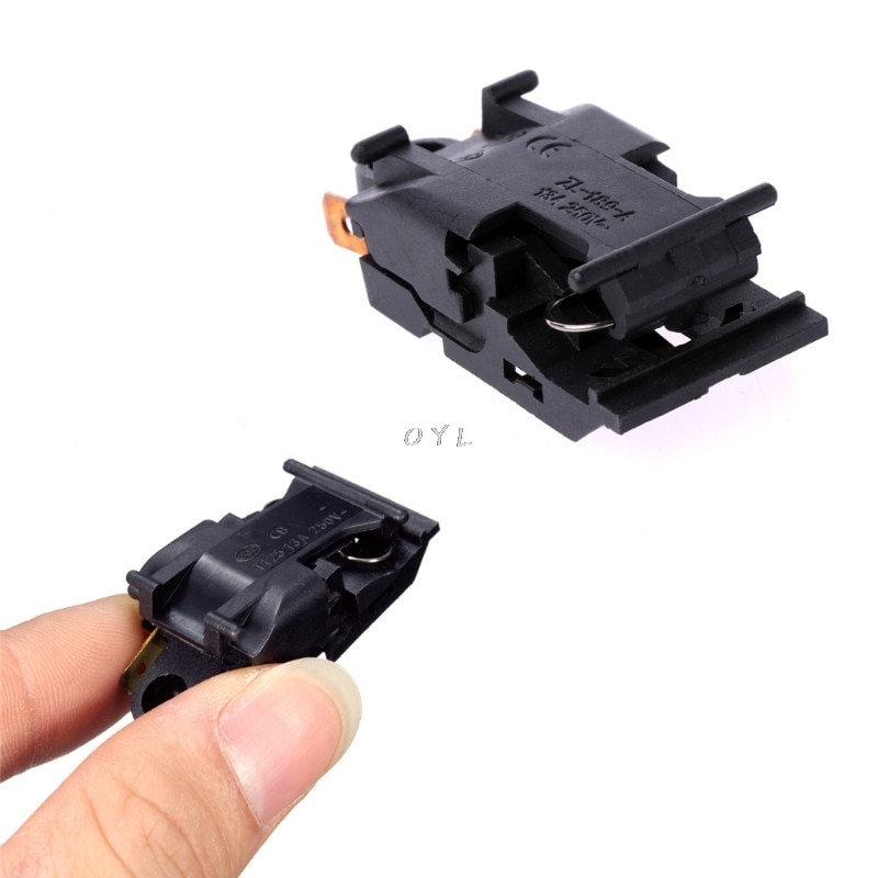 1PC 13A Electric Kettle Thermostat Switch 2 Pin Terminal Kitchen Appliance Parts