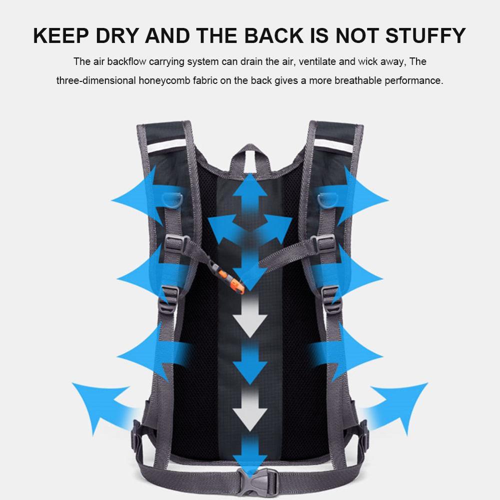 Outdoor Sports Backpack Waterproof Hydration Backpack Riding Accessories Hiking Cycling Climbing Gadgets Trekking Bag Unisex