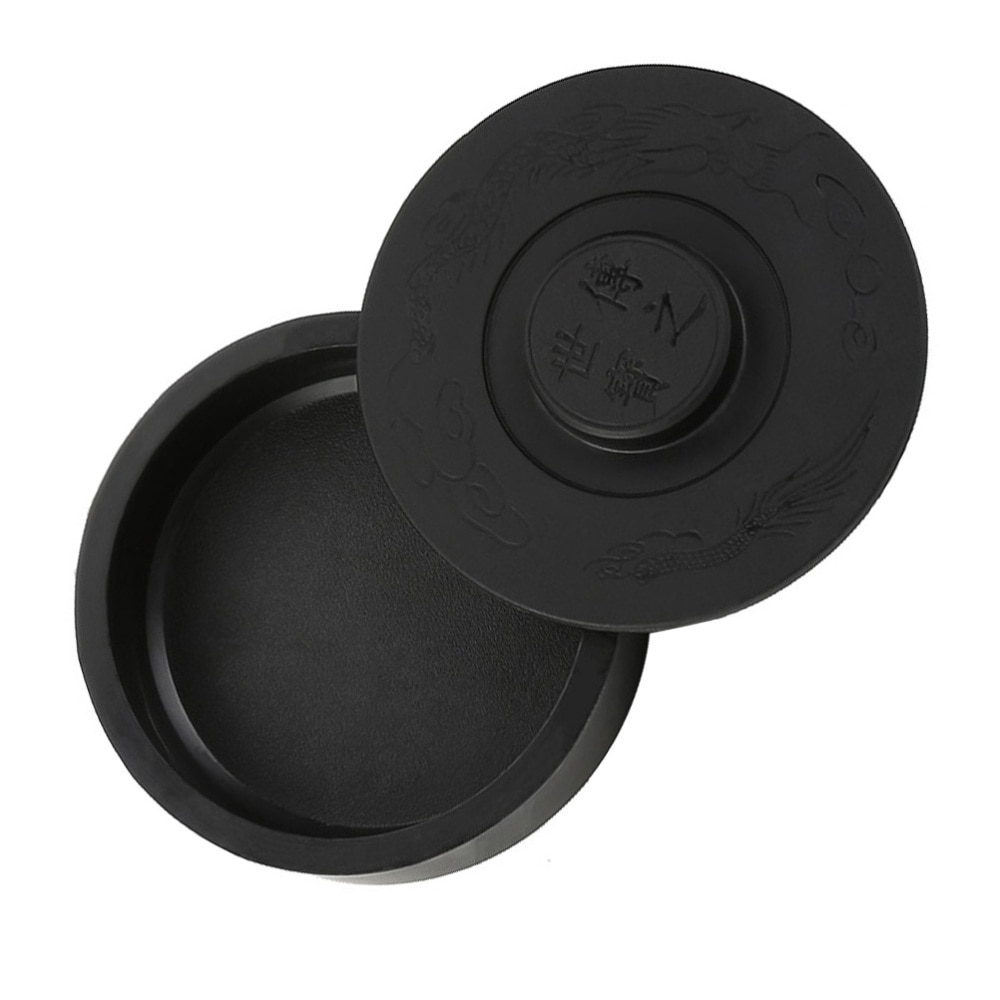 Round Inkstone Traditional Writing Inkstone Painting Inkstone Unique Inkslab